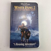 VHS Disney White Fang 2 Myth Of The White Wolf Clamshell Movie Adventure - £15.79 GBP