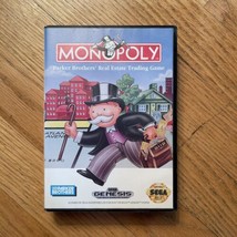 Monopoly (Sega Genesis, 1992) CIB Complete With Manual - £8.90 GBP