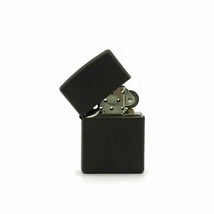 2002 black Metal Case Zippo Cigarette Lighter - £15.85 GBP