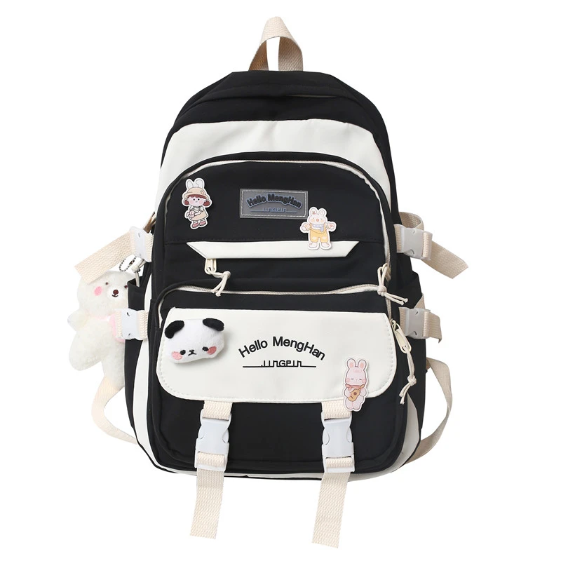 Cute Backpack for Teenager Large Capacity Waterproof Backpack Sweet Children Tra - $132.38