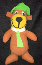 Vintage 1980 Hanna Barbera Yogi Bear Plush Stuffed Animal 13&quot; - £17.04 GBP