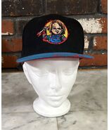 Chucky - Child&#39;s Play Blood Splatter Hat - Wanna Play? Snapback Flat Bil... - $229.29 MXN
