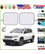 Universal Fit 33x36 Inch Car Sunshade - Reflects UV Rays &amp; Heat Protection - $23.90 CAD