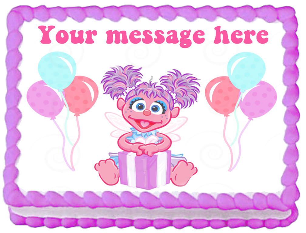 BABY ABBY CADABBY image Edible cake topper - $6.95 - $13.95