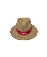 Vintage Budweiser Straw Hat Fedora Mens Size L, Made in USA, Official Pr... - $52.13 CAD