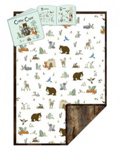 Shannon Fabrics Read to Me Forest Minky Cuddle Kit 28in x 40in - $67.46