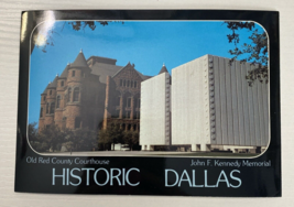 Old Red Country Courthouse Historic Dallas John F Kennedy Memorial Postcard - £1.86 GBP