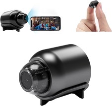 Mini WiFi Camera 1080P HD Night Vision Included Motion Detection Remote ... - £31.10 GBP