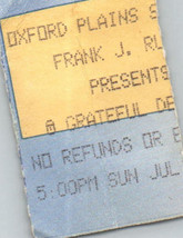 Grateful Dead Konzert Ticket Stumpf Juli 3 1988 Oxford Maine - £39.16 GBP