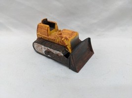 Vintage Small Yellow Bulldozer Toy 1 1/2&quot; - $339.23 MXN