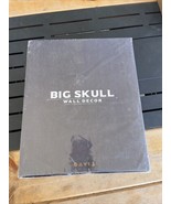 GAVIA Big Skull Gothic Wall Decor, Sealed, Black - $44.55