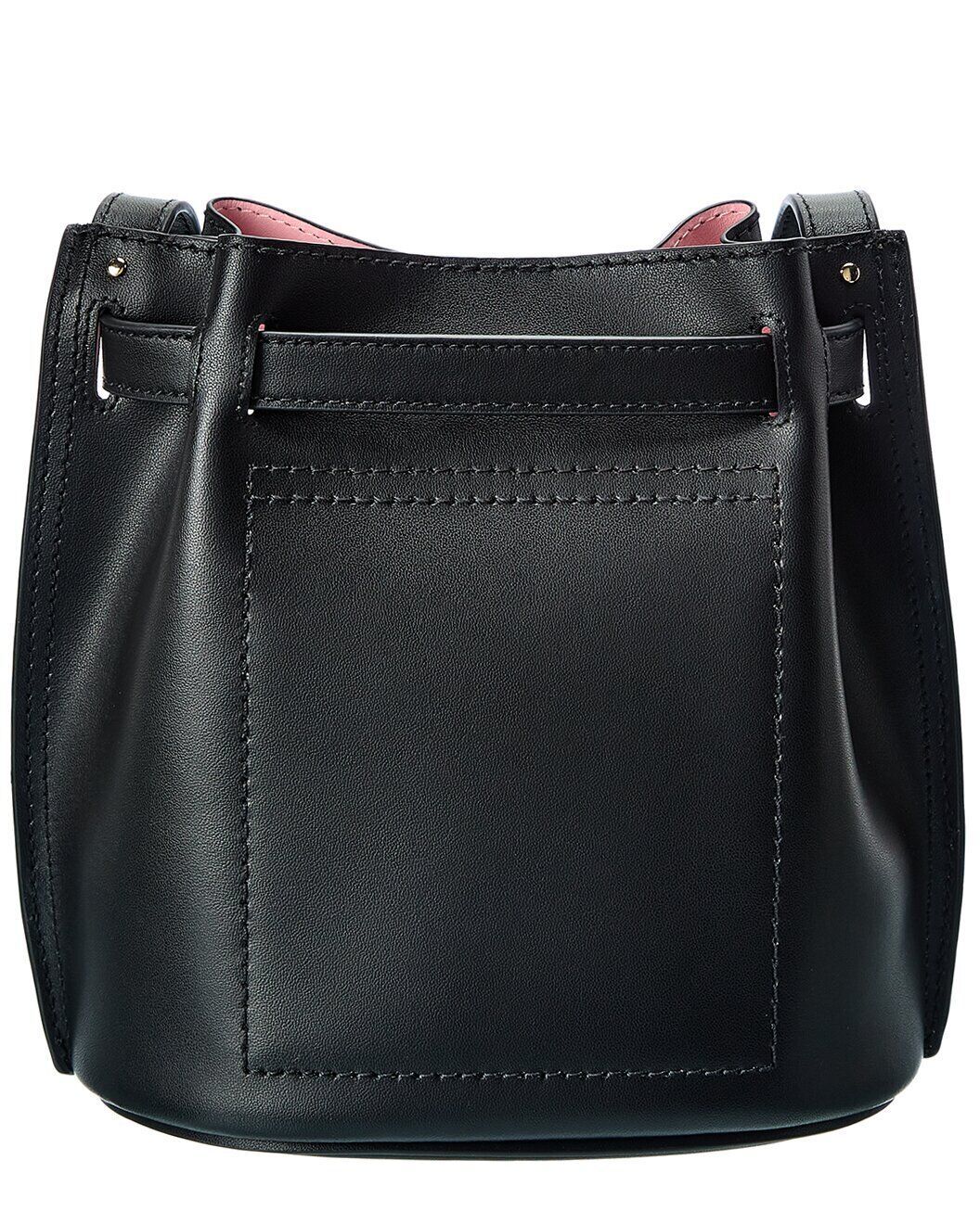 Marc Jacobs The Logo Leather Bucket Bag Crossbody ~NWT~ Black Item image 2