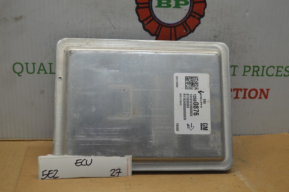 2016-18 Chevrolet Cruze Engine Control Unit ECU 12669908 12680876 Module... - $21.16