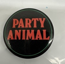 Thought Factory Party Animal 1.5”  VTG Button Pin Back - $162.80 MXN