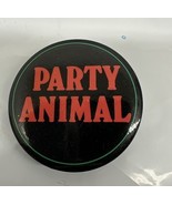 Thought Factory Party Animal 1.5”  VTG Button Pin Back - $8.86