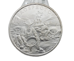 1 Oz Silver ~ 2 Dollars 2022  NIUE ~ Silver coin 0.999 ~ Prospector ~ UNC - £31.37 GBP