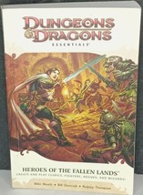 Dungeons and Dragons Essentials - Heroes Of The Fallen Lands Paperback D&amp;D - £10.22 GBP