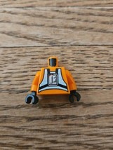 LEGO Star Wars Minifigure Torso Luke Skywalker Rebel Pilot Black Gloves - £2.23 GBP