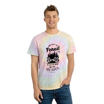 Groovy Spiral Tie-Dye Tee: 60s Psychedelic Vibes, 100% Cotton Comfort - £21.40 GBP+