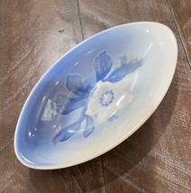 BING &amp; GRONDAHL DENMARK PORCELAIN CHRISTMAS ROSE OVAL TRINKET / NUT DISH - $14.84