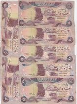 IRAQ,  (Lot of 7) Old Issue, Banknotes With Faults/Damage, IR6 - $13.06