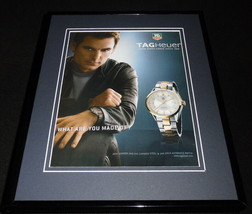 Jeff Gordon 2006 Tag Heuer Watches 11x14 Framed ORIGINAL Advertisement - £27.24 GBP