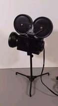 Disney HOLLYWOOD STUDIO Movie Camera Projector Desk Lamp Light Vintage 1987 - $23.38