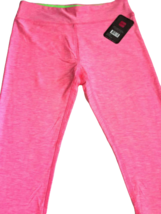 RBX Girls Active Pink Cropped Leggings Size L 14 16 Youth - £13.26 GBP