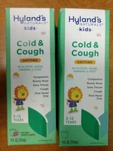 2 Pk Hyland’s Kids Cold &amp; Cough Daytime Cough Syrup 40z Per Bottle Exp 1... - £8.17 GBP
