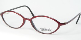 Vintage Silhouette Spx 1924 20 6051 Currant Red Eyeglasses Glasses 49-15-130mm - £76.46 GBP