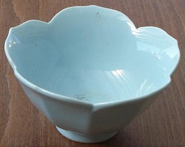 Nice Gently Used Ceramic Tulip Ice Cream Bowl Very Good Condition Pale Blue - £6.99 GBP