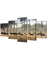  Canvas Painting Multicolor Wood frame + waterproof canvas - $83.99
