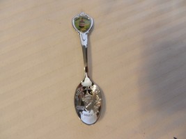 New Jersey Engraved Collectible Silverplate Demitasse Spoon with Sailboat - £11.85 GBP