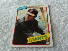 1980  TOPPS   WILLIE  McCOVEY   GIANTS  # 335     NR  MT /  MINT  OR  BE... - $79.99