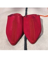 Moroccan slippers- Moroccan women&#39;s slippers- Moroccan women red slippers - $64.11 CAD