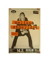 Melissa Etheridge Poster Concert Tour German Berlin - $3,327.05 MXN