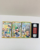 Pokemon Pocket Monsters Japan VHS Vintage Original Series Vol. 1, 2, 3, 4 - £140.85 GBP