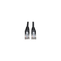 TRIPP LITE N001-006-BK 6FT CAT5E BLACK PATCH CABLE CAT5 SNAGLESS MOLDED ... - $20.31