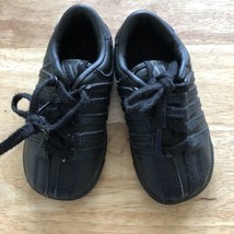 Toddlers K Swiss Black Shoe Size 4 - $6.90