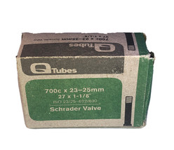 QTubes TU6778 27x1 1/8” 700c x23-25mm ISO 23/25 622/630 Schrader Valve B... - $19.68