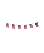  USA String Flags 6 x 9   Set of 16 6&quot;X9&quot; USA STRING FLAGS - $203.13 MXN