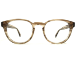 Warby Parker Brille Rahmen PERCEY LBF 207 Klar Brown Horn Rund 48-20-140 - $46.25
