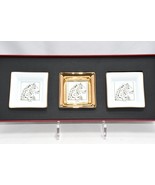 Cartier Mini Changing Tray PANTHERE Set With 3 Panther Leopard Plate 8 X... - £396.74 GBP
