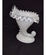Fenton Silver Crest Horn Vase - €41,24 EUR