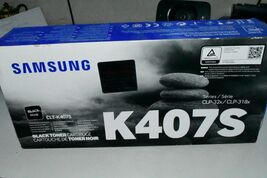 Samsung CLTK407S Black Toner Cartridge CLP-32x CLX-318x Series oem w4 - $35.10
