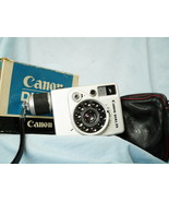 Canon Dial 35 Classic Vintage Clockwork Camera Cased + Boxed -NICE SET- SPARES-  - $70.00