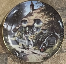 Story of a Country Village 8"Plates Danbury Mint Granny's Enchanted CottageA2688 - $16.18