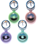 4 Pack Airtag Keychain Waterproof, Air Tag Holder for Apple Airtag GPS T... - £10.08 GBP