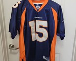 Reebok On Field Tim Tebow #15 Denver Broncos NFL Stitched BLUE Jersey Me... - £34.94 GBP