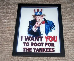 NEW framed NY Yankees Uncle Sam WPA poster - £15.28 GBP